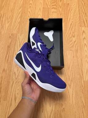 Nike Kobe 9 Elite Low EM Protro TB Court Purple IH5095-500‼️SHIP FAST‼️SZ 10.5M